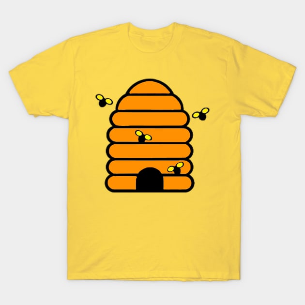 Home Bee T-Shirt by Bayumahardhika